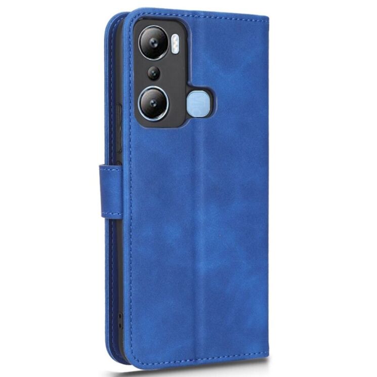 Чохол Deexe Classic Wallet для Infinix Hot 20i (X665E) - Blue: фото 6 з 6