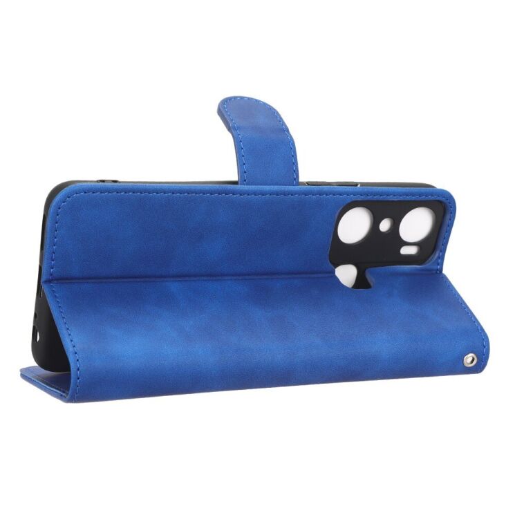Чохол Deexe Classic Wallet для Infinix Hot 20i (X665E) - Blue: фото 3 з 6