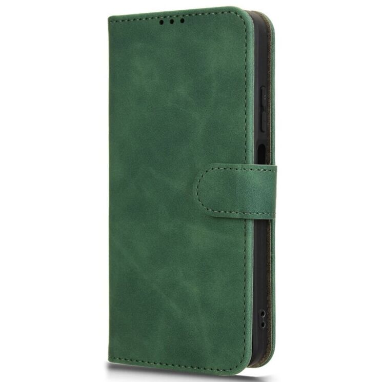 Чехол Deexe Classic Wallet для Infinix Hot 50 - Green: фото 2 из 7