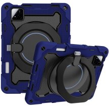 Чехол Deexe Grip Kickstand для Xiaomi Pad 7 / 7 Pro - Navy Blue: фото 1 из 21
