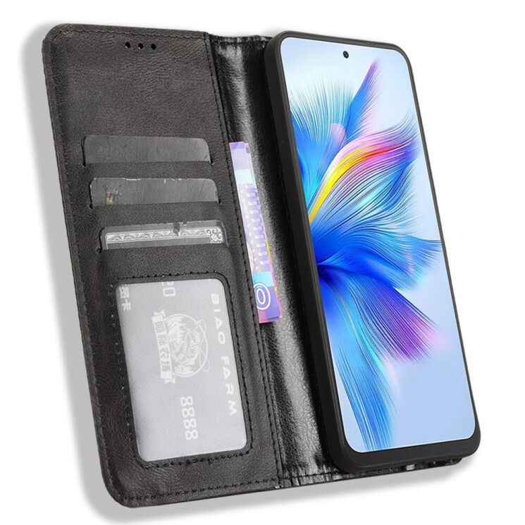 Чохол Deexe Retro Style для Blackview Shark 9 - Black: фото 2 з 7