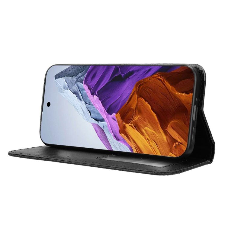 Чехол Deexe Retro Style для Google Pixel 9 Pro - Black: фото 3 из 7