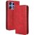 Чохол Deexe Retro Style для Motorola Edge 50 Pro - Red: фото 1 з 7