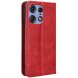 Чехол Deexe Retro Style для Motorola Edge 50 Pro - Red (353606R). Фото 6 из 7