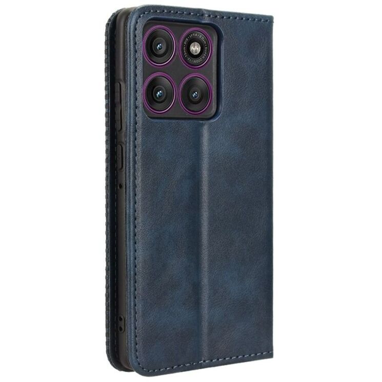 Чохол Deexe Retro Style для Motorola Edge 60 Pro - Blue: фото 7 з 19