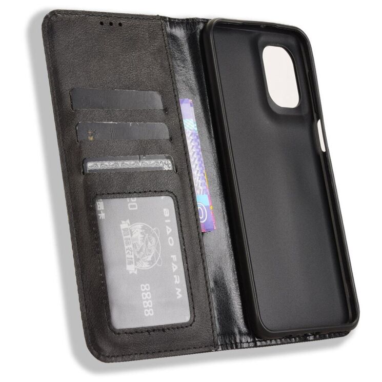 Чохол Deexe Retro Style для Motorola Moto G55 - Black: фото 4 з 7