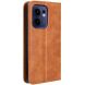 Чехол Deexe Retro Style для OPPO Reno 13 F/FS 5G - Brown (375701Z). Фото 6 из 7