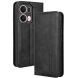 Чохол Deexe Retro Style для OPPO Reno 13 Pro 5G - Black (376701B). Фото 1 з 7