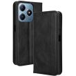 Чохол Deexe Retro Style для Realme C63 / C61 / Note 60x - Black (359703B)