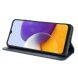 Чехол Deexe Retro Style для Samsung Galaxy A22 5G (A226) - Blue (298909L). Фото 4 из 11
