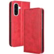 Чехол Deexe Retro Style для Samsung Galaxy A56 (A566) - Red (372110R)