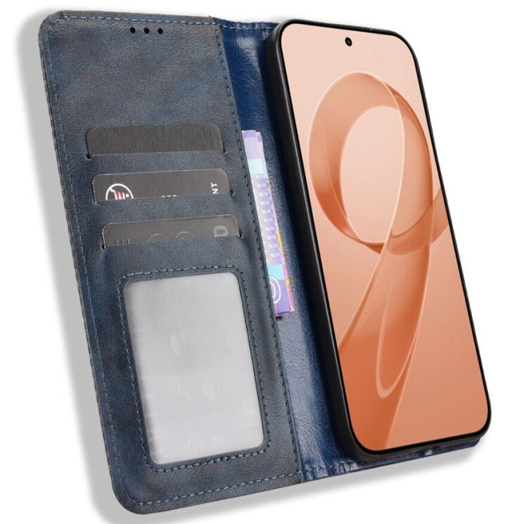 Чехол Deexe Retro Style для Xiaomi Poco F8 Ultra - Blue (403406L) Чехол Deexe Retro Style для Xiaomi Poco F8 Ultra - Blue: фото 6 из 19