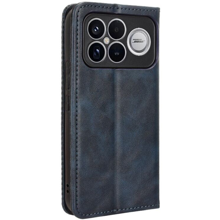 Чехол Deexe Retro Style для Xiaomi Poco F8 Ultra - Blue (403406L) Чехол Deexe Retro Style для Xiaomi Poco F8 Ultra - Blue: фото 8 из 19