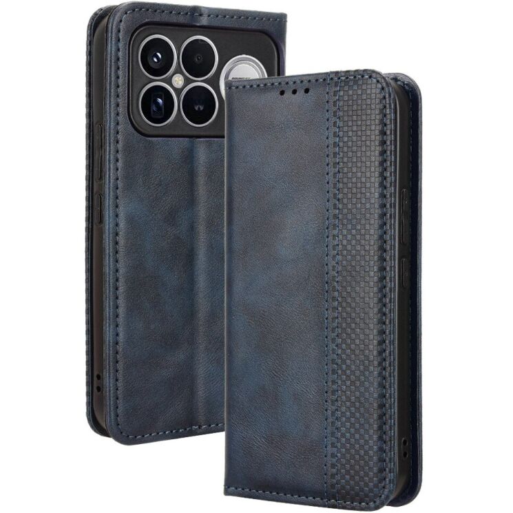 Чехол Deexe Retro Style для Xiaomi Poco F8 Ultra - Blue (403406L) Чехол Deexe Retro Style для Xiaomi Poco F8 Ultra - Blue: фото 1 из 19