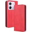 Чехол Deexe Retro Style для Xiaomi Poco M7 Pro - Red (374409R)