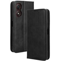 Чехол Deexe Retro Style для ZTE Blade A34 - Black: фото 1 из 7