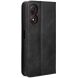 Чохол Deexe Retro Style для ZTE Blade A34 - Black (366142B). Фото 6 з 7