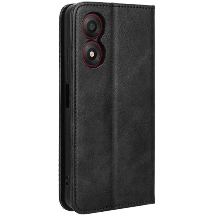 Чохол Deexe Retro Style для ZTE Blade A34 - Black: фото 6 з 7