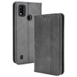 Чохол Deexe Retro Style для ZTE Blade A51 - Black (283403B)
