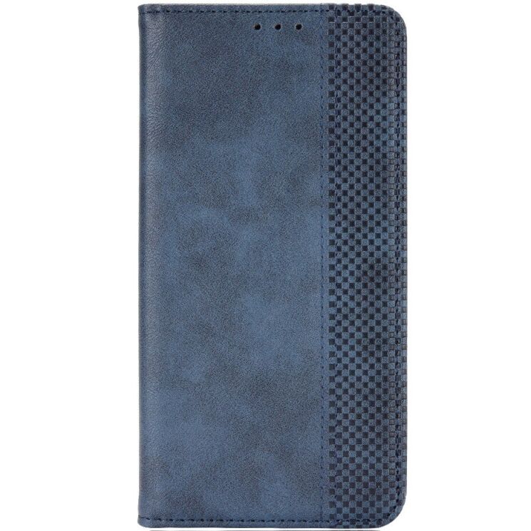 Чехол Deexe Retro Style для ZTE Nubia Z70 Ultra - Blue: фото 5 из 7