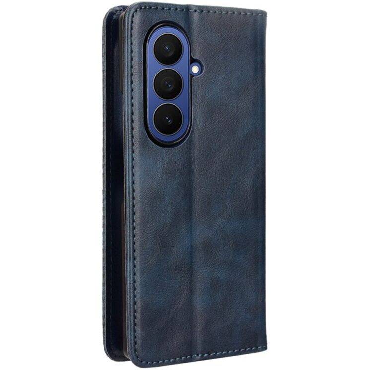 Чехол Deexe Retro Style (FF) для Samsung Galaxy Fold 8 Ultra - Blue: фото 7 из 7