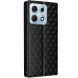 Чохол Deexe Rhombus Book для Motorola Edge 70 Max - Black (435513B). Фото 7 з 7