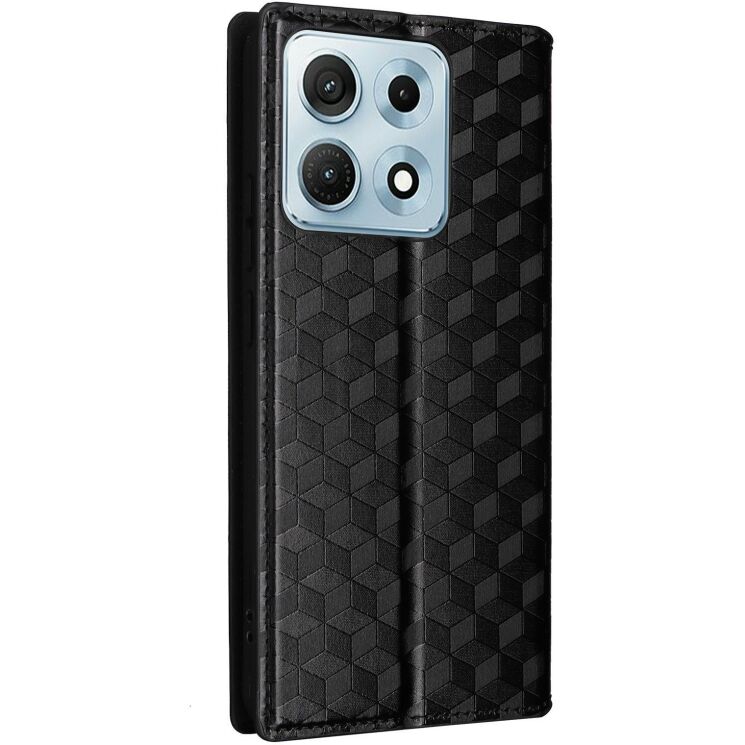 Чохол Deexe Rhombus Book для Motorola Edge 70 Max - Black (435513B) Чохол Deexe Rhombus Book для Motorola Edge 70 Max - Black: фото 7 з 7