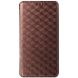 Чехол Deexe Rhombus Book для Realme GT 8 Pro - Brown (404900Z). Фото 7 з 8