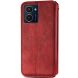 Чехол Deexe Rhombus Wallet для HMD Pulse Pro - Red (354516R). Фото 4 из 6