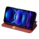 Чехол Deexe Rhombus Wallet для HMD Pulse Pro - Red (354516R). Фото 3 из 6