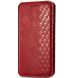 Чехол Deexe Rhombus Wallet для HMD Pulse Pro - Red (354516R). Фото 5 из 6