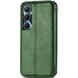 Чехол Deexe Rhombus Wallet для Realme C65 - Green (353930G). Фото 5 из 9
