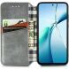 Чохол Deexe Rhombus Wallet для Xiaomi 17T - Grey (408822H). Фото 3 з 8