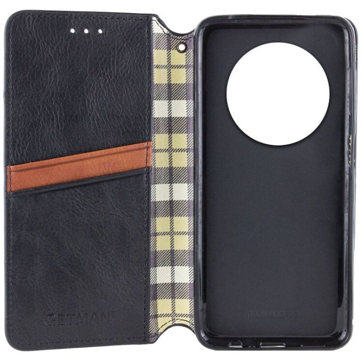 Чехол Deexe Rhombus Wallet для Xiaomi Redmi 14C / Redmi A4 5G / Poco C75 - Black: фото 2 из 4