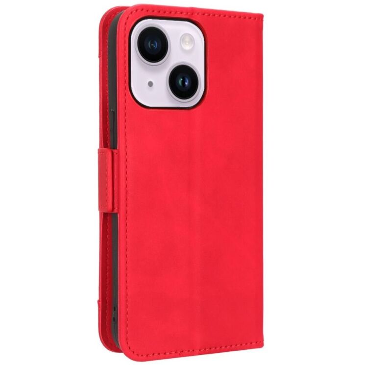 Чехол Deexe Wallet Stand для Apple iPhone 15 - Red: фото 6 из 6