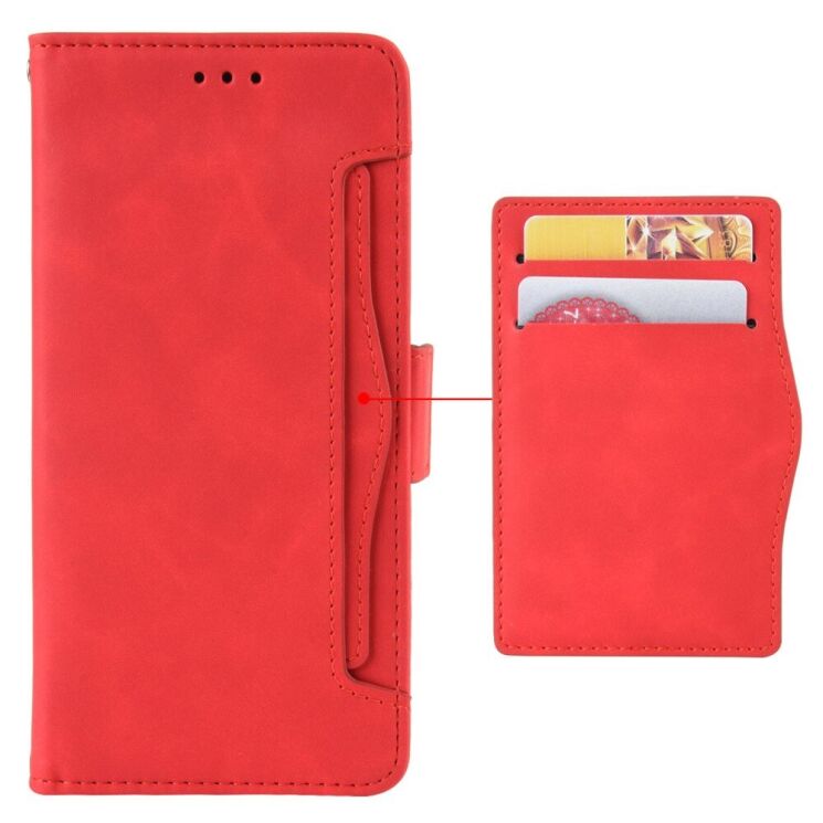 Чехол Deexe Wallet Stand для Apple iPhone 15 - Red: фото 4 из 6