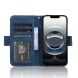 Чехол Deexe Wallet Stand для Apple iPhone 16e - Blue (376452L). Фото 3 из 7