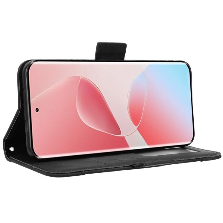 Чохол Deexe Wallet Stand для Infinix Hot 60 Pro Plus - Black: фото 6 з 15