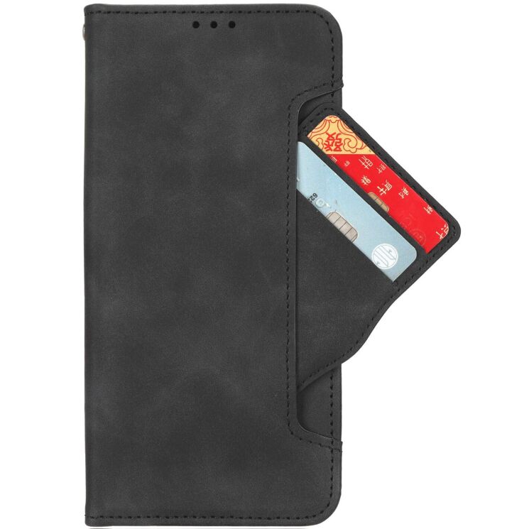 Чохол Deexe Wallet Stand для Infinix Hot 60 Pro Plus - Black: фото 3 з 15