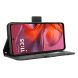 Чохол Deexe Wallet Stand для Motorola Moto G05 / Moto E15 - Black (372704B). Фото 4 з 7