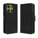Чохол Deexe Wallet Stand для Motorola Moto G86 - Black (383321B). Фото 1 з 13