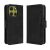 Чохол Deexe Wallet Stand для Motorola Moto G86 - Black: фото 1 з 13