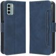 Чехол Deexe Wallet Stand для Nokia G22 - Blue (314606L)