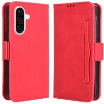 Чехол Deexe Wallet Stand для Samsung Galaxy A36 (A366) - Red: фото 1 из 7
