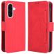 Чехол Deexe Wallet Stand для Samsung Galaxy A36 (A366) - Red (372051R). Фото 1 из 7