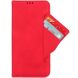 Чехол Deexe Wallet Stand для Xiaomi Redmi Note 14 5G - Red (373406R). Фото 2 из 7