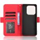 Чехол Deexe Wallet Stand для Xiaomi Redmi Note 14 5G - Red (373406R). Фото 7 из 7