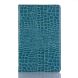 Чехол для Deexe Crocodile Style для Samsung Galaxy Tab A 10.5 (T590.595) - Blue (189308L). Фото 1 из 9