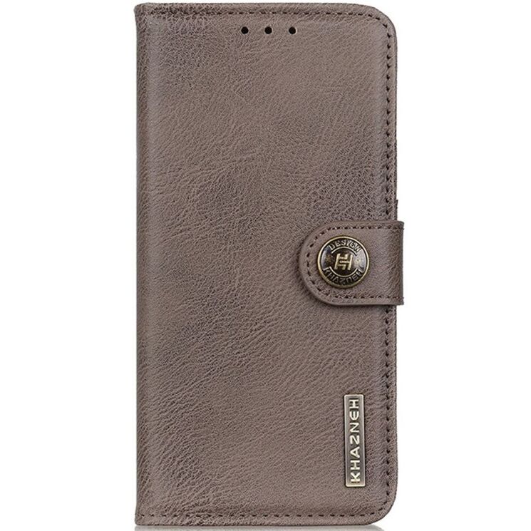 Чехол KHAZNEH Leather Wallet для Samsung Galaxy A06 (A065) - Khaki: фото 5 из 8