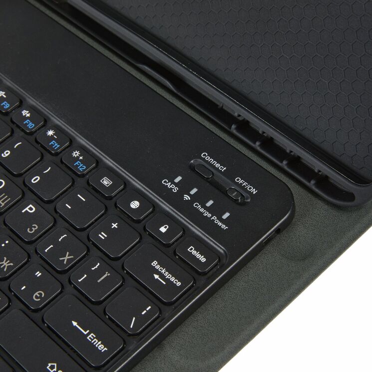 Чехол-клавиатура UniCase Keyboard Cover для Samsung Galaxy Tab S10 FE Plus - Black: фото 4 из 10